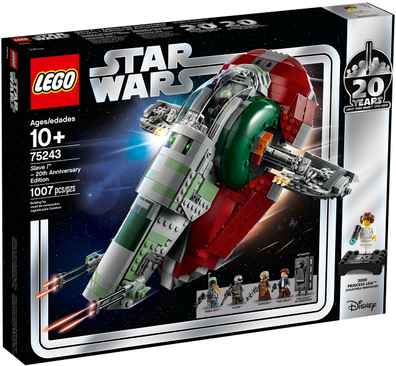 LEGO Set-Slave I - 20th Anniversary Edition-Star Wars / Star Wars Episode 4/5/6-75243-1-Creative Brick Builders